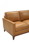 Divani Casa Naylor Modern Brown Italian Leather Split Sofa Model VGCA6394-BRN-S