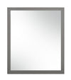 Nova Domus Lucia Italian Modern Elm And Matte Grey Mirror Model VGACLUCIA-MIR-GRY