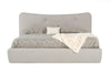 Modrest Alessia Queen Italian Modern Light Grey Upholstered Bed Model VGACALESSIA-BED-Q
