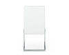 Modrest Batavia Modern White & Stainless Steel Dining Chair (Set Of 2) Model VGEWF3131BK-WHT