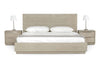 Modrest Samson Contemporary Grey And Silver Bed Model VGLBHAMI-KB207-01