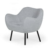 Modrest Peyton Modern Grey Fabric Accent Chair Model VGSWSAC336-GRY-CHAIR