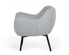 Modrest Peyton Modern Grey Fabric Accent Chair Model VGSWSAC336-GRY-CHAIR