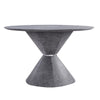 ACME Ansonia Faux Concrete Dining Table Model 77830