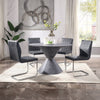 ACME Ansonia Faux Concrete Dining Table Model 77830