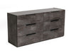Nova Domus Ferrara Modern Volcano Oxide Grey Dresser Model VGACFERRARA-DRS