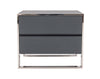 Modrest Jolene Modern Grey Nightstand Model VGBBMC1710NS-GRY-NS