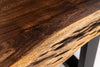 Modrest Taylor X Large 102" Modern Live Edge Wood Dining Table Model VGEDPRO226005-BRN-DT