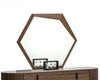 Modrest Chelton Modern Walnut Mirror Model VGHB11G-WAL-MIR