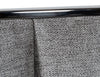 Modrest Buckley Modern Grey & Black Stainless Steel Bed Model VGVC2003-BED1