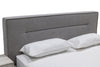 Nova Domus Juliana Italian Modern Dark Grey Upholstered Bed Model VGACJULIANA-BED