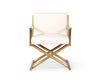 Modrest Haxtun Modern Cream Sherpa Accent Chair Model VGMFMC-4210-WHT-CH