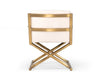Modrest Haxtun Modern Cream Sherpa Accent Chair Model VGMFMC-4210-WHT-CH