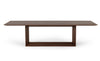 Modrest Channa Modern Walnut Dining Table Model VGBBMI2006T-WAL-DT