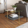 Modrest Cari Glam Gold & Glass End Table Model VGODLZ-247E-GOLD-ET