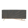Modrest Katzu Modern Grey And Rose Gold Buffet Model VGVC-G2127-GRY