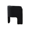 Modrest Kyle Modern Black Velvet Accent Chair Model VGRH-AC-235-BLACK-CH