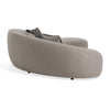 Divani Casa Allis Glam Grey And Black Fabric Curved Sectional Sofa Model VGOD-ZW-21032-GRY-SECT