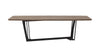 Modrest Gilroy Modern Walnut And Black Dining Table Model VGBB-MI2003T-WAL-B-DT