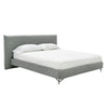 Nova Domus Aria Italian Modern Grey Fabric Bed Model VGAC-ARIA-BED