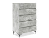 Nova Domus Aria Italian Modern Multi Grey With Texture Chest Model VGAC-ARIA-CHEST
