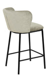 Modrest Bessie Modern Grey Counter Stool Set Of 2 Model VGFH-0179133-G