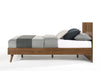 Nova Domus Kamela Modern Walnut Ek Bed Model VGMA-BR-128-BED-EK