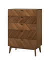 Nova Domus Kamela Modern Walnut Chest Model VGMA-BR-128-CH