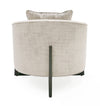 Modrest Forbis Contemporary Grey Fabric Accent Chair Model VGCS-FORBIS-GB