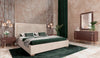 Modrest Corrico Modern Off White And Champagne Gold Bedroom Set Model VGVCBD1906-19-SET