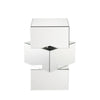 ACME Dominic Mirrored End Table Model 80272