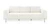 Divani Casa Schmidt Modern Off White Fabric Sofa Model VGKK-KF.7020-OFWHT