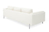 Divani Casa Schmidt Modern Off White Fabric Sofa Model VGKK-KF.7020-OFWHT