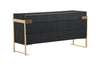 Modrest Rothsay Modern Wenge & Gold Dresser Model VGVC-J096A-D