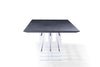 Modrest Inverness Contemporary Black Oak & Acrylic Dining Table Model VGVCT2259-DT
