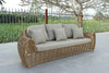 Renava Sandra Outdoor Beige & Wicker Sofa Set Model VGATRASF-227