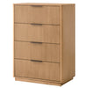 Nova Domus Santa Monica Modern Natural Oak Chest Model VGMABR-144-CHEST