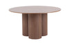Modrest Depew Mid Century Modern Walnut Round Dining Table Model VGDWJ3646-1-WAL