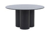 Modrest Depew Mid Century Modern Black Oak Round Dining Table Model VGDWJ3646-1-BLK