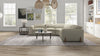 Divani Casa Conrad Modern Beige Fabric Sectional With 3 Recliners Model VGKVKM.856-SND