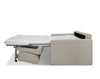 Lamod Italia Revers Italian Modern Light Grey Leather Full Sofa Bed Model VGDTREVERS-140-CENERE