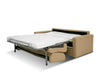 Lamod Italia Revers Italian Modern Desert Leather Full Sofabed Model VGDTREVERS-140-DESERTO