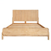 Queen Modrest Mikala Modern Natural Oak Bed Model VGWDMIL-BED-Q