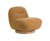 Modrest Renee Modern Mustard Fabric Swivel Accent Chair Model VGKK-KF.A1157-MUST