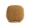 Modrest Renee Modern Mustard Fabric Swivel Accent Chair Model VGKK-KF.A1157-MUST