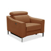 Divani Casa Eden Modern Camel Leather Recliner Chair Model VGKV-KM.5012-CHR-CML