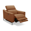 Divani Casa Eden Modern Camel Leather Recliner Chair Model VGKV-KM.5012-CHR-CML