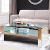 ACME Nysa Mirrored & Faux Crystals Coffee Table Model 81470