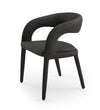 Modrest Faerron Modern Black Leatherette Dining Chair Model VGEUMC-7182CH-BLK