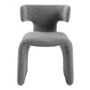 Bergman Modern Light Grey Fabric Dining Chair